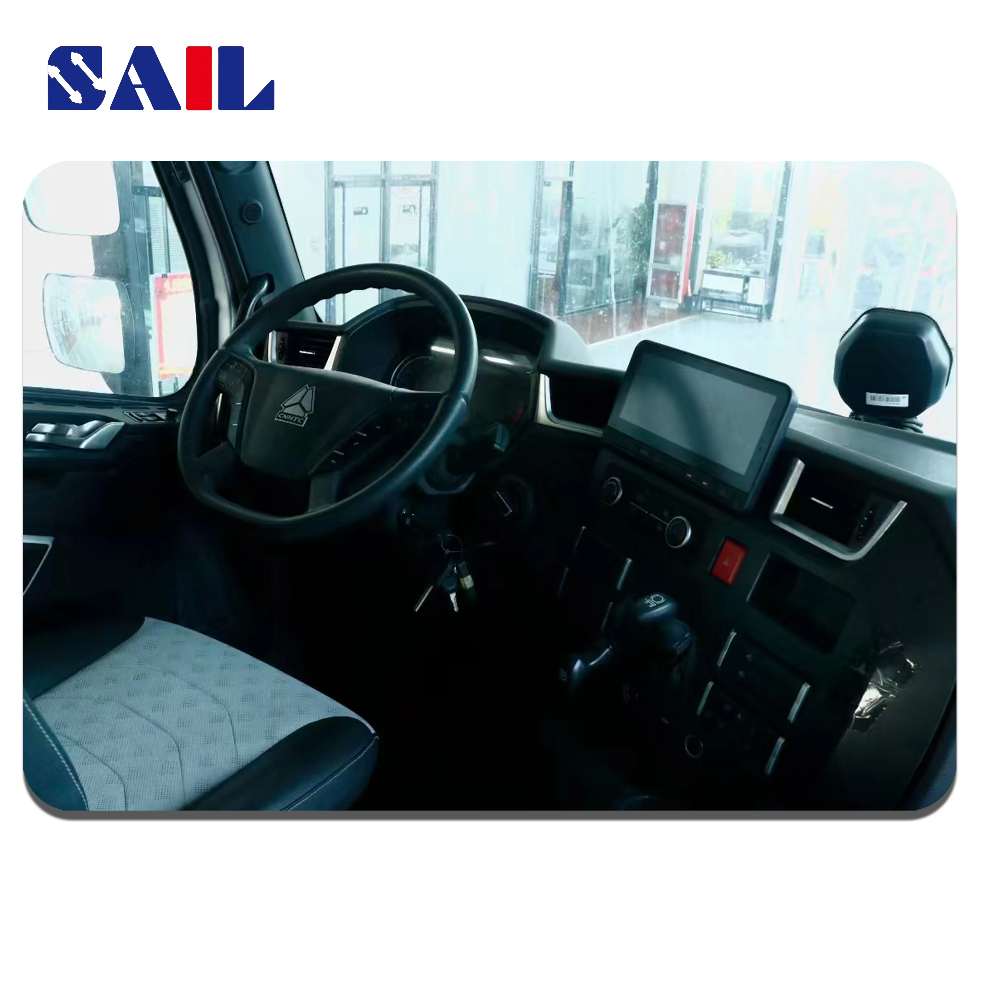SAIL Utilized HOWO  Tractor Semi Trailer Truck Head 370hp Tractor Truck for Sale