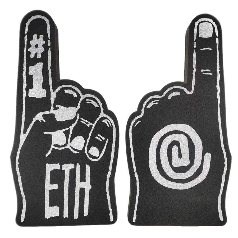 Factory Customize Cheering finger eva foam hand foam finger