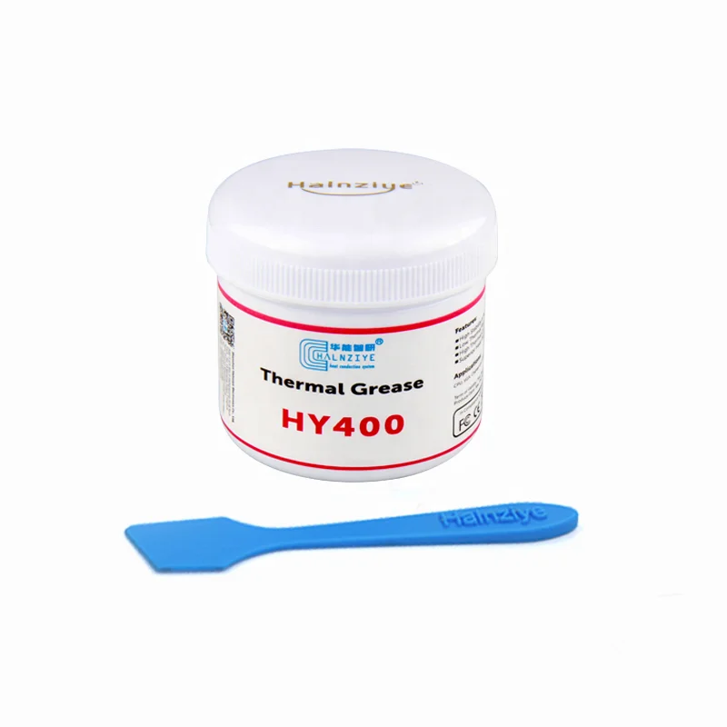 Halnziye silicone based Thermal Grease paste compound For CPU/LED heat sink HY400 series