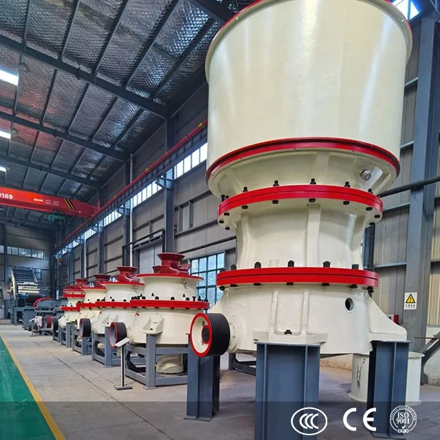 Одноцилиндровая гидравлическая конусная дробилка для железной руды марганцевой твердых пород на продажу