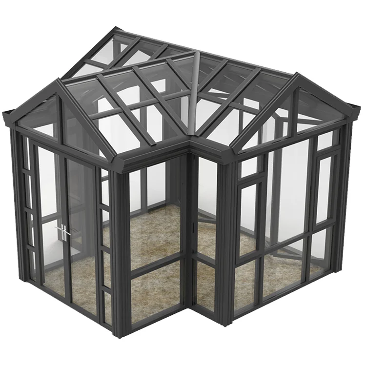 DTOP NFRC CE ROHS Solai and Glass Houses Commercial Conservatory House Garden Outdoor for Garden House