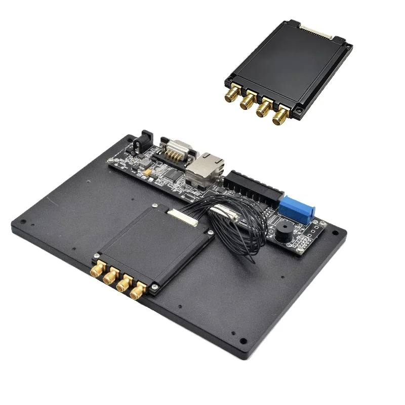 30M Long Range 1 4 8 16 Ports UHF Impinj E710 Chip RFID Reader Module with High Gain Antenna for Asset Tracking Management