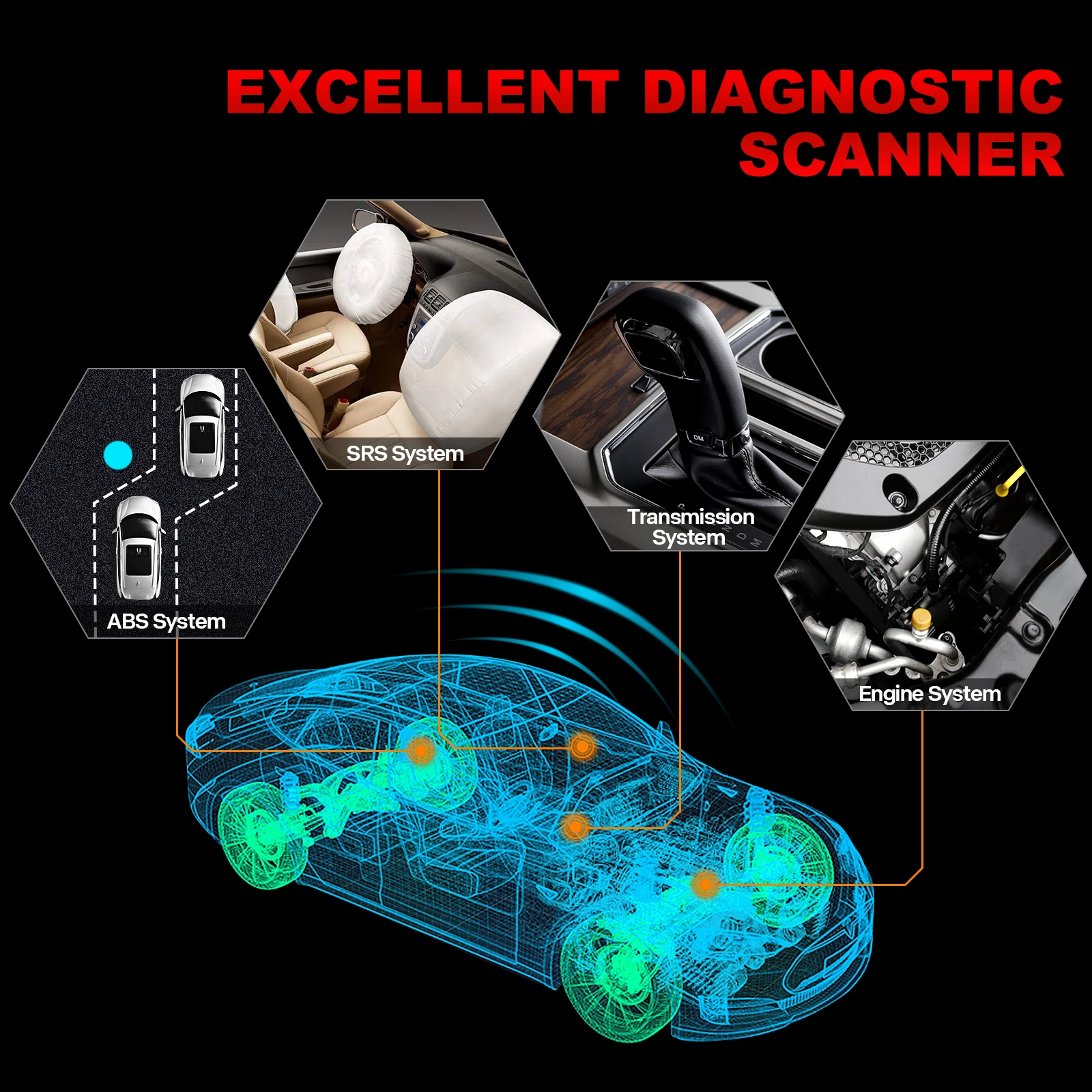 Доступный диагностический аппарат Thinkcar Thinkscan SR4 для автомобилей OBD 2