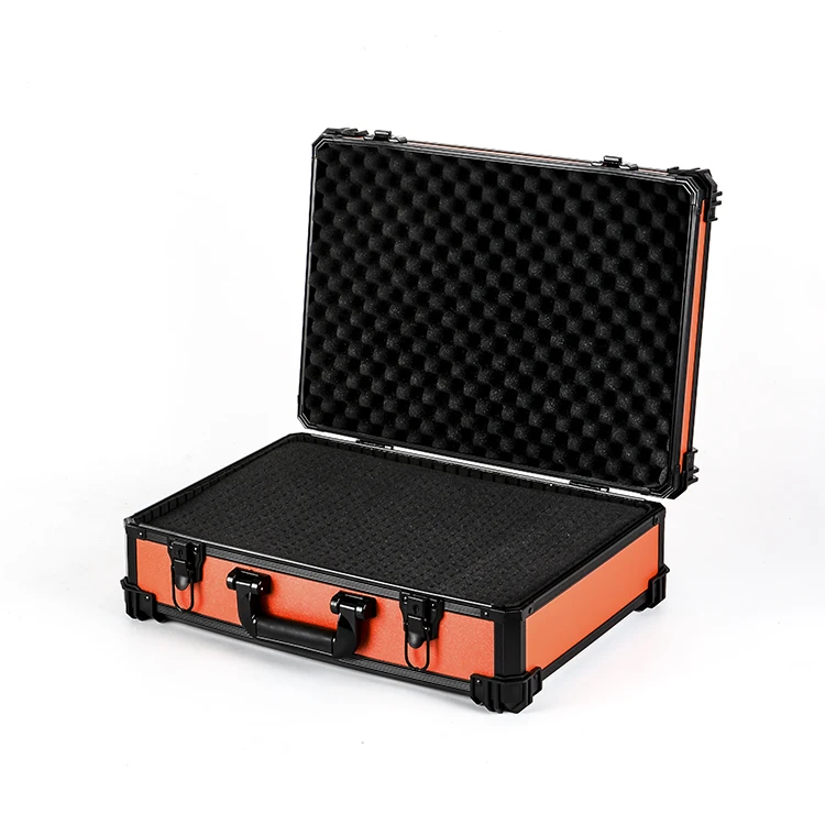 GLARY professional hand tool case box aluminum tool storage case portable abs tool box hard case box for multi-purpose usage