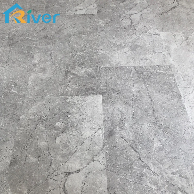 Best Indoor eco friendly anti slip plank floor tiles for hotel bathroom spc vinyl flooring marble
