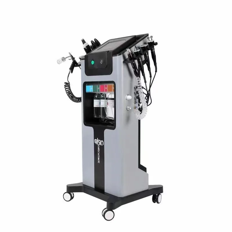 2022 New Design Hydro Domestos Aqua 8 In 1 microdermabrasion Facial Machine Facial Peeling Machine oxygeneo facial machine