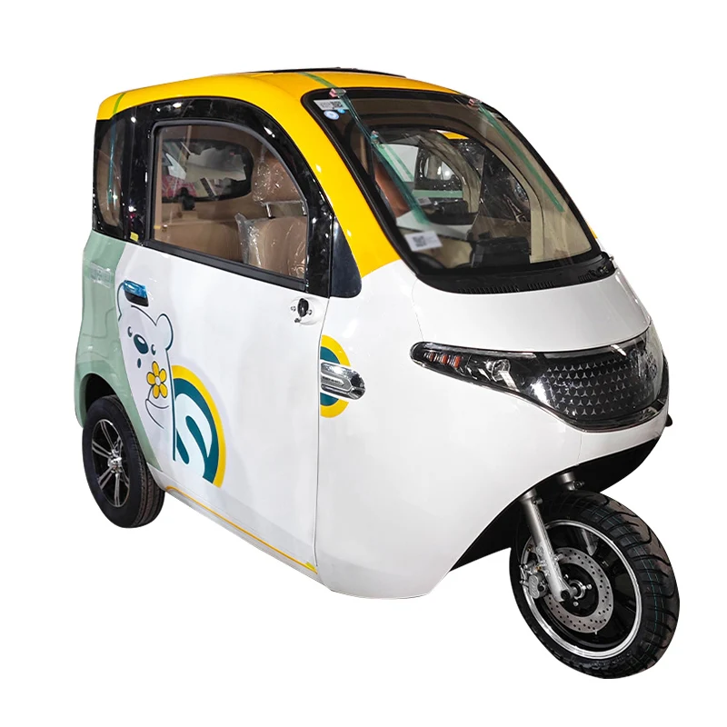 Motorized tricycle with carriage for farm use cargo motorcycle with front cab cargo tricycle with windscreen