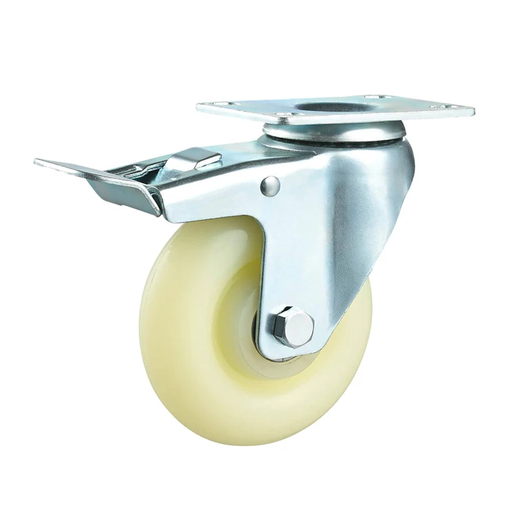 75x32 100x32 125x32 Nylon PP Caster Wheels Trolley