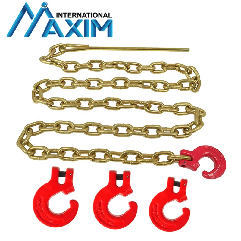 Heavy Duty Alloy Steel Grade 80 Clevis Forest Hook For Choker Chain