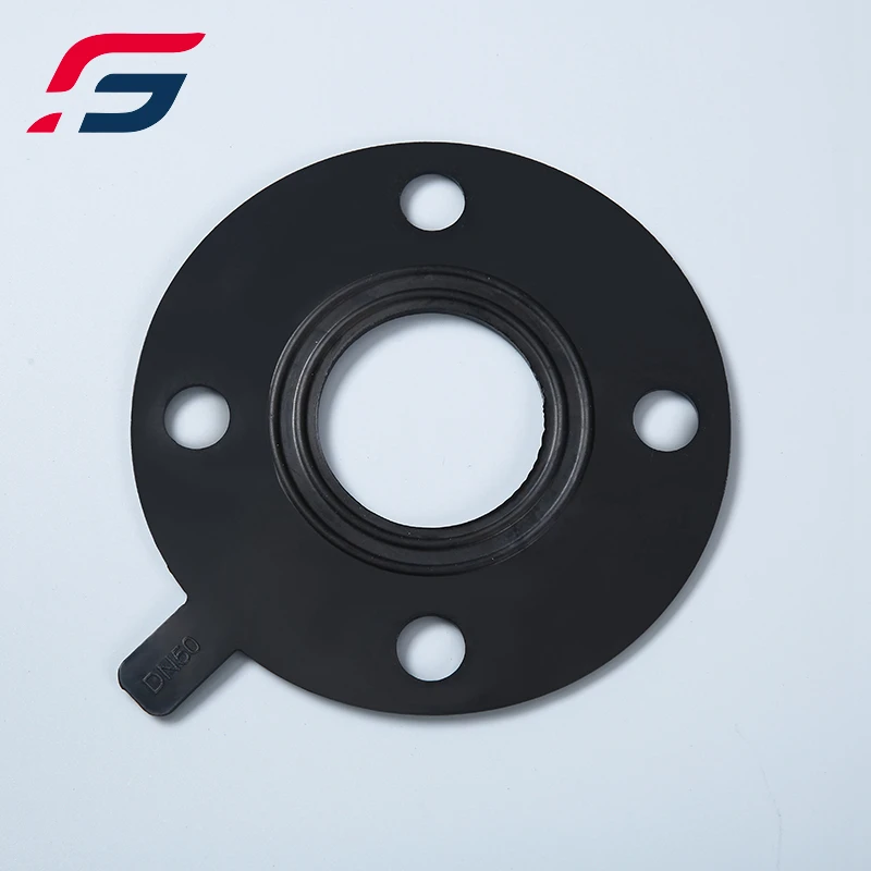 Custom flat O ring washer FF Nitrile silicone rubber washer rubber Gasket with bolt holes