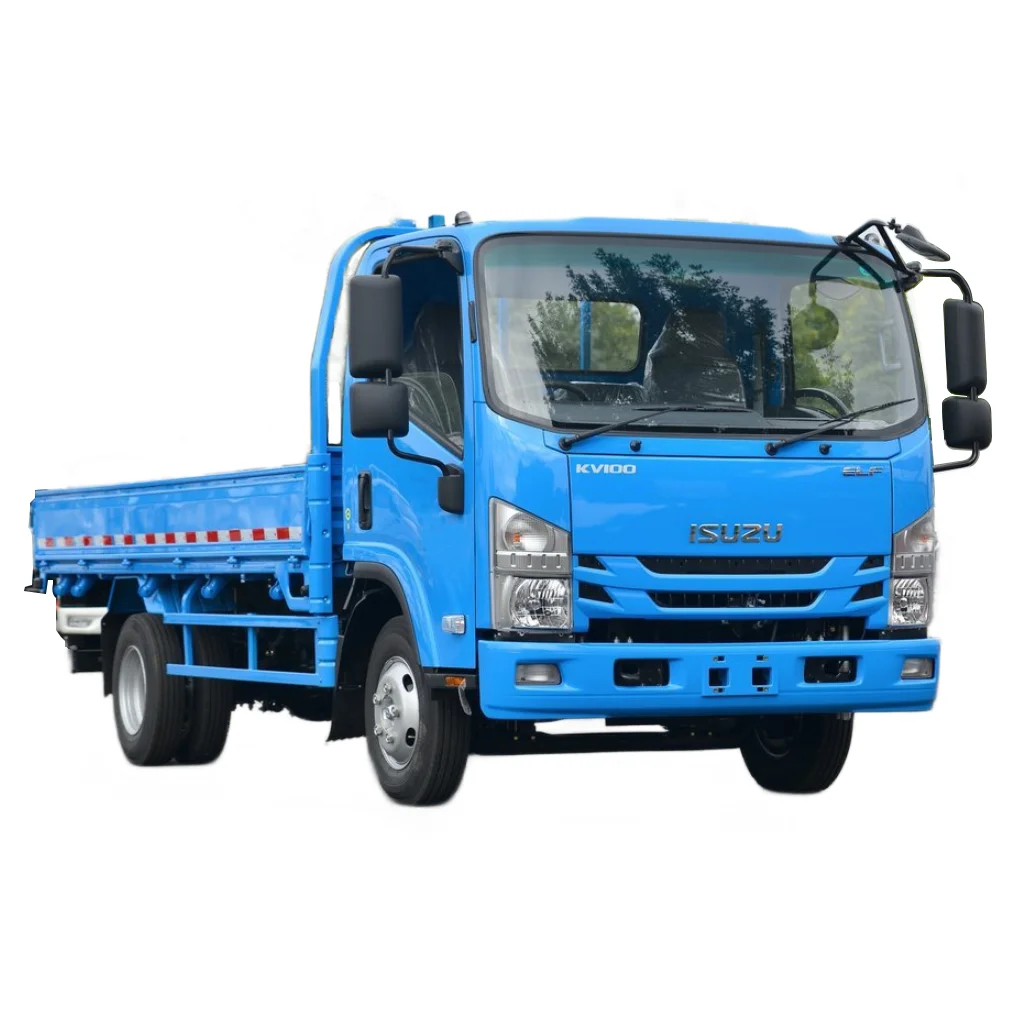 Isuzu cheap Light duty single cab 3Ton 4Ton 4x2 elf lorry cargo truck