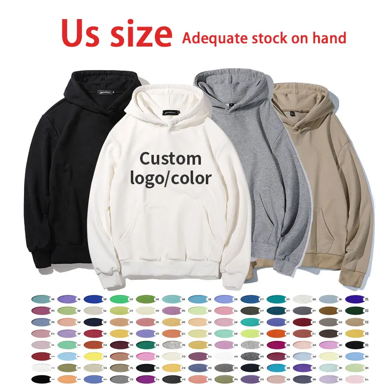USA size Men women Pullover Washed 100% polyester blank custom hoodies and sweatpants for Dye Sublimation Heat Press