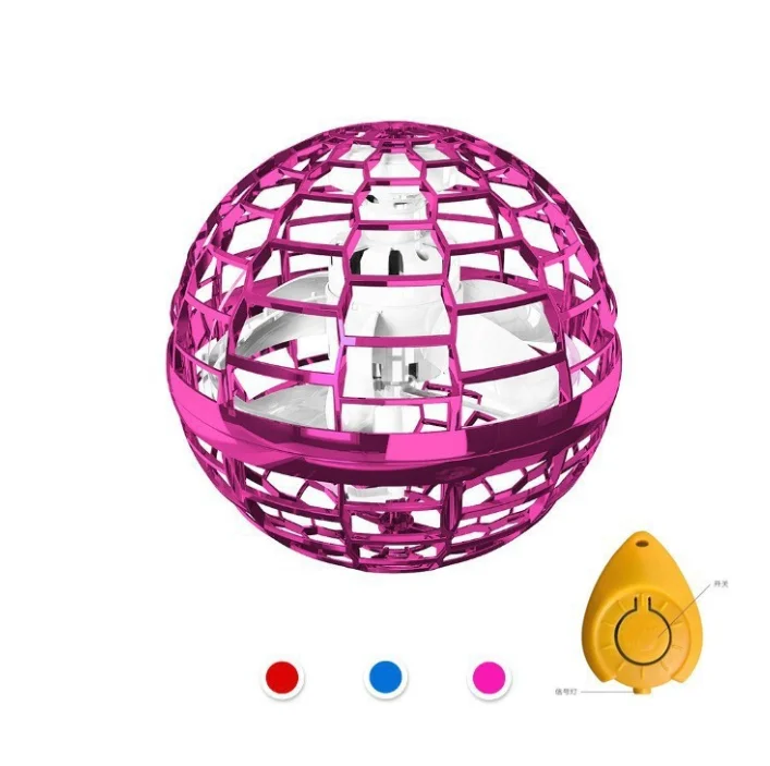 Best selling Flying orb Boomerang Spinner Mini drone flying ball spinner Orb Ball Toy With Light