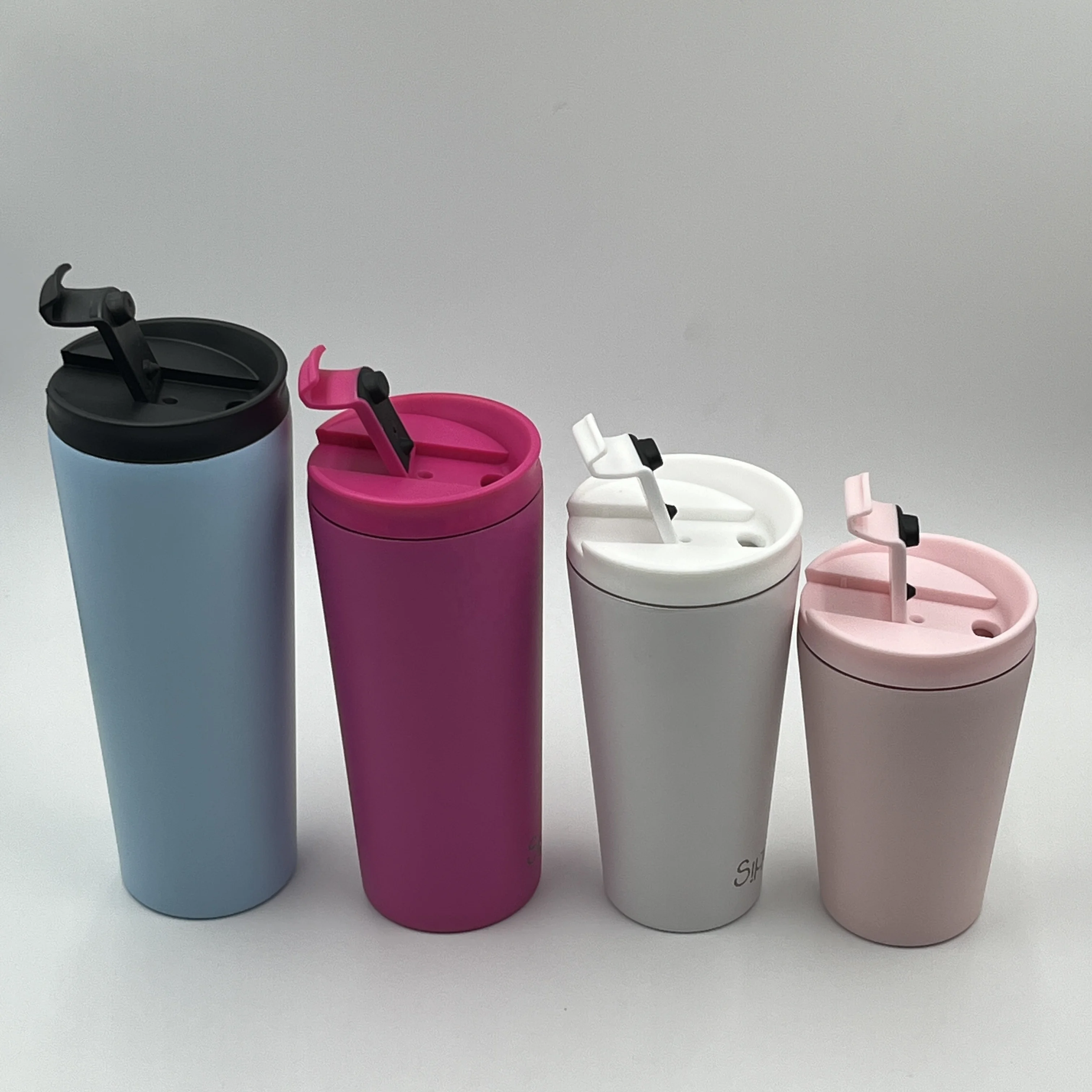 New Arrival Christmas Items Custom Logo Cup H2.0 Mug Thermos Insulated Stainless Steel Office Use Tumbler With Straw lid