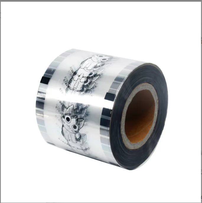 Factory Supplies Custom High Quality Hot Sealing Plastic Cup Sealer Film Roll For Bubble Tea