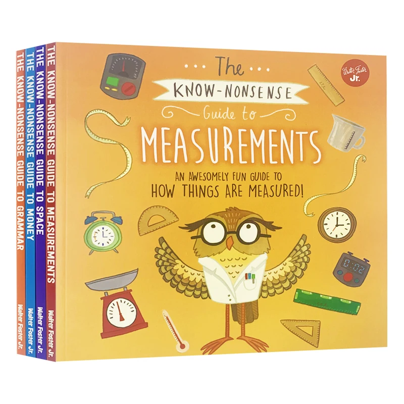 Веселый гид 4 книги/для детей для изучения финансовых советов и преобразования