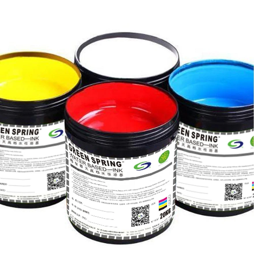 
Water-based Printing Ink for Plastic T-shirt Carrier Bag surface Gravure Printing 