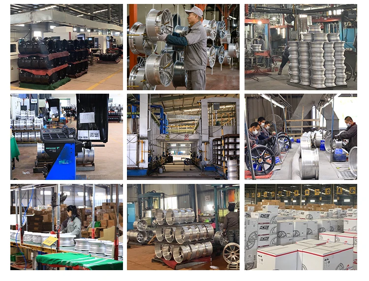 China Factory Wholesale 15 16 17 18 Inch Spoke Car Alloy Wheels