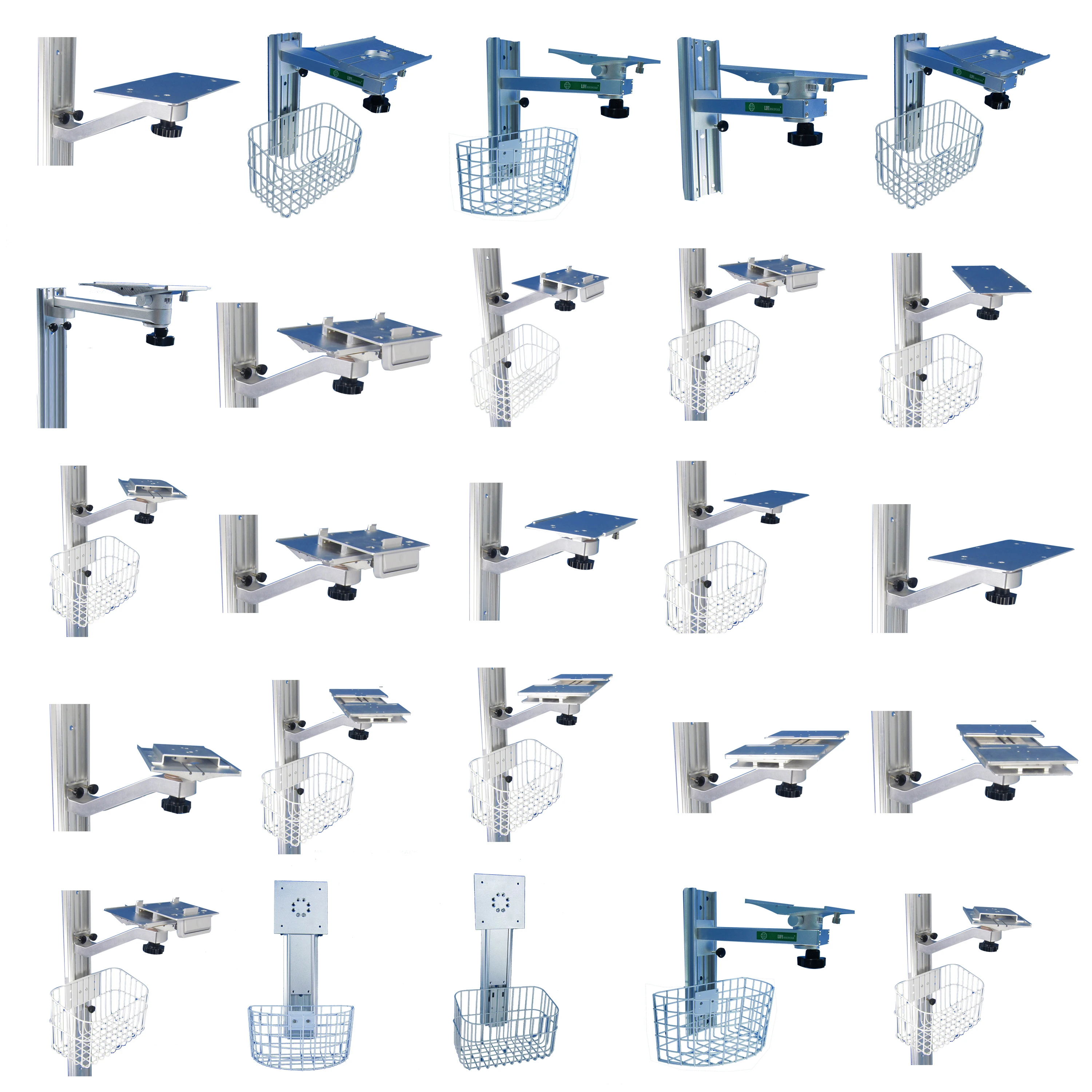 Patient-monitor Wall Mounting Swing Arm For Special Anesthesia Channel For Doctors Medical Devices Wall Mount Stand