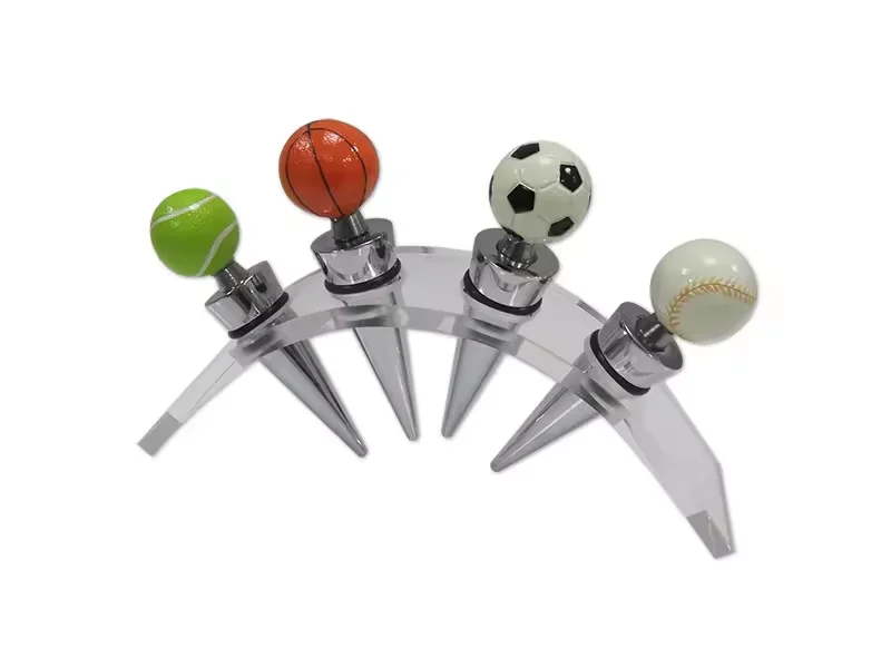 Top Quality Bottle Champagne Stopper Golf Ball Top Bar Tool Wine Bottle Stopper Home Bar Accessories