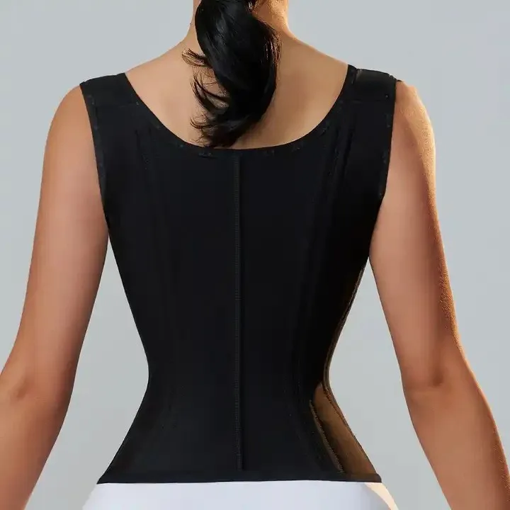 New Design Fitness Abdomen Slimming Body Shaper for women Double Compression Waist Trainer Corset girdles fajas colombianas
