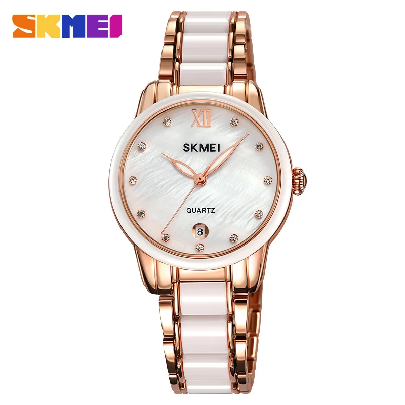 SKMEI 2175 top quality wrist elegant ladies watch for girls stylish custom logo quartz watch