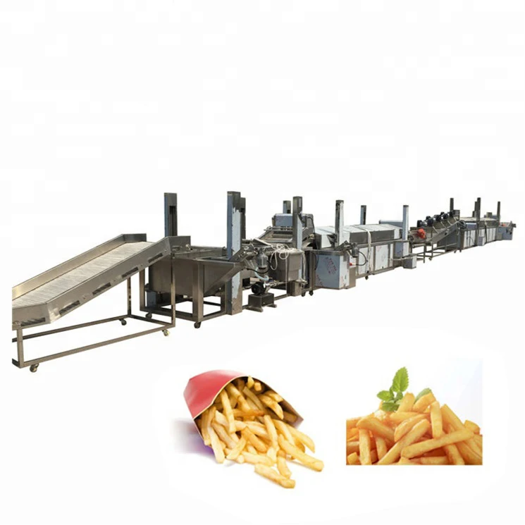 300kg/h 500kg/h 1000kg/h potato chips making machine fully automatic