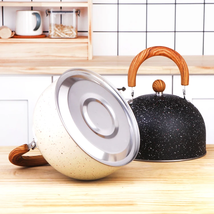 Hot selling household appliances stainless steel whistling pot teapot