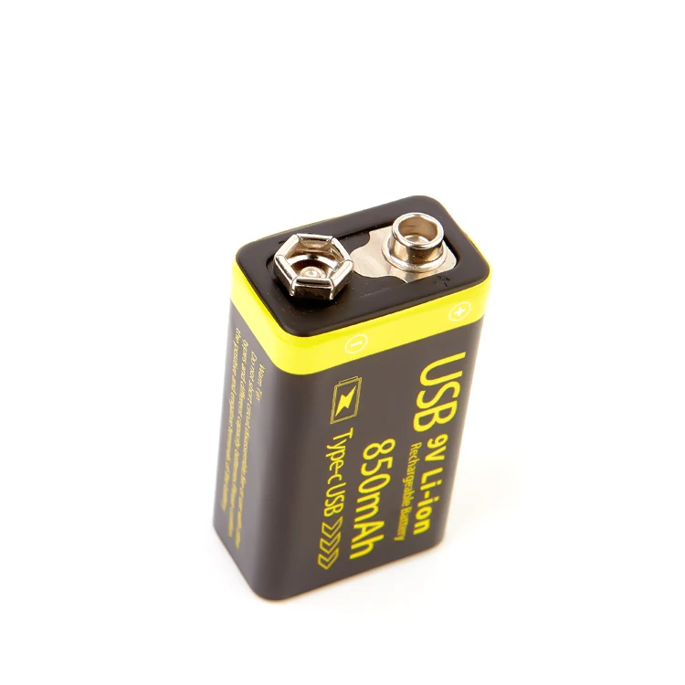 Competitive Price ChinaManufacture Fast Charge Rechargeable Battery Usb 9v Lithium Battery