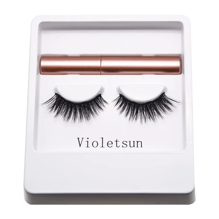 Магнитные накладные ресницы собственного бренда, магнитные ресницы, подводка для глаз