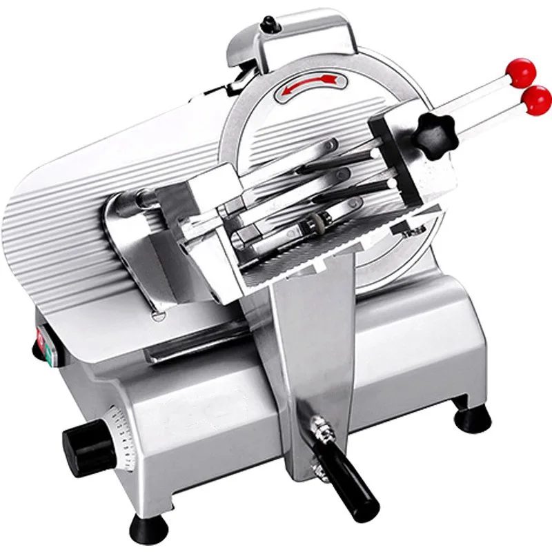 Hot 10 Inch Half Frozen Slicer Lamb Cubing Machine Semi-automatic Frozen Lamb Raw Meat Lunch Meat Slicer