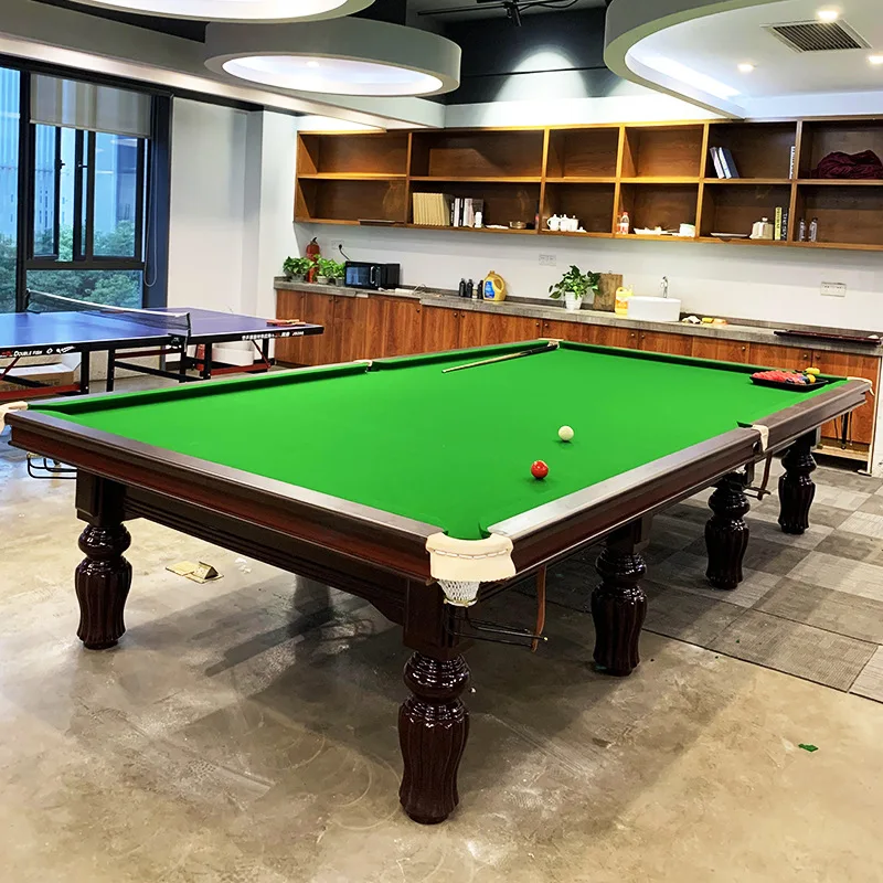 Custom nooker luxury style home professional russian billiard table 12ft snooker table used home used standard snooker table