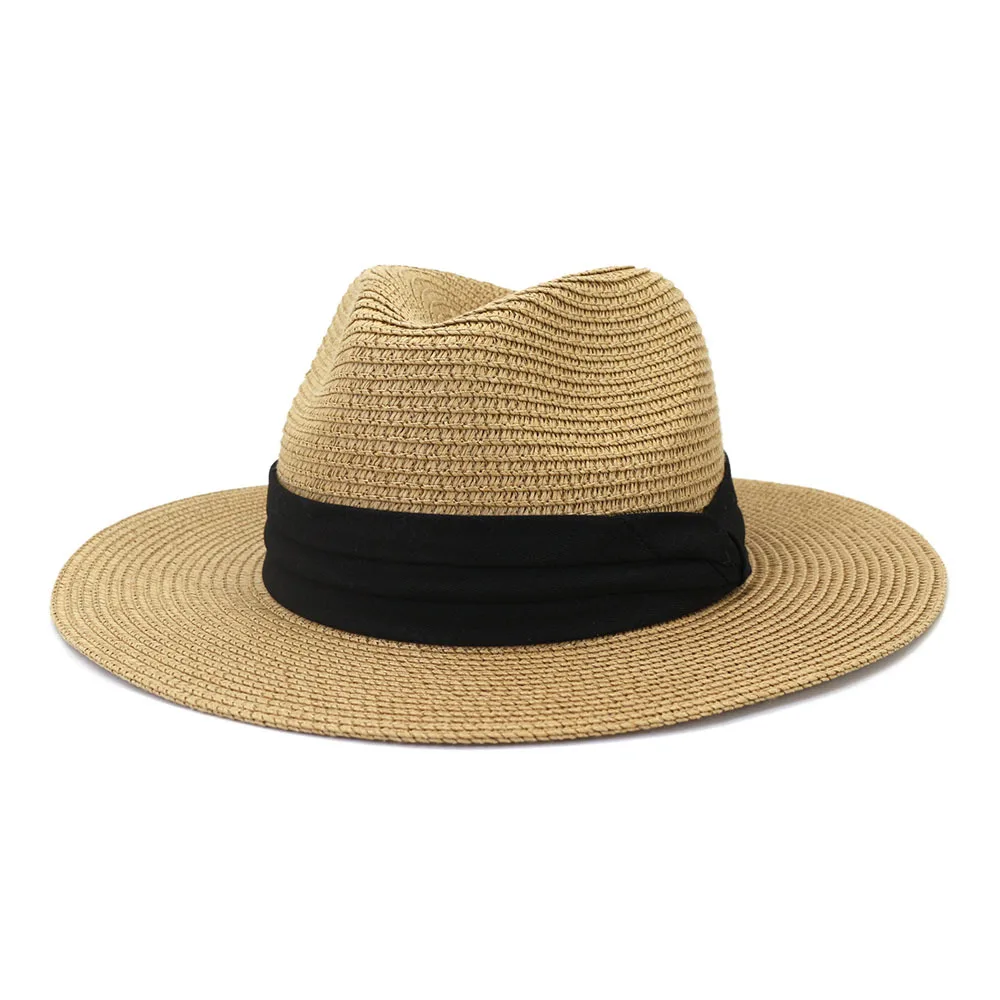 OEM&ODM Wholesale Summer Beach Sunshade Men Women Fedora Hats Women Beach Hats Summer Hat