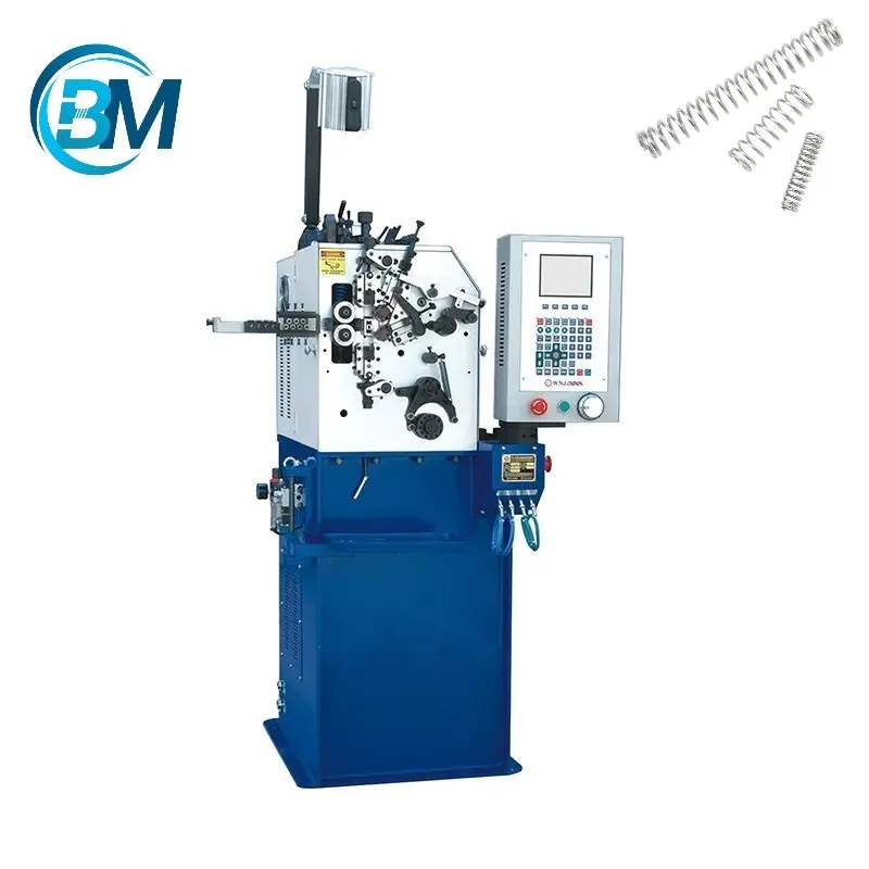 2 AXIS CNC Spring Efficient Coil Winding Machine Wire Spring Forming Coiling Machine For Sale