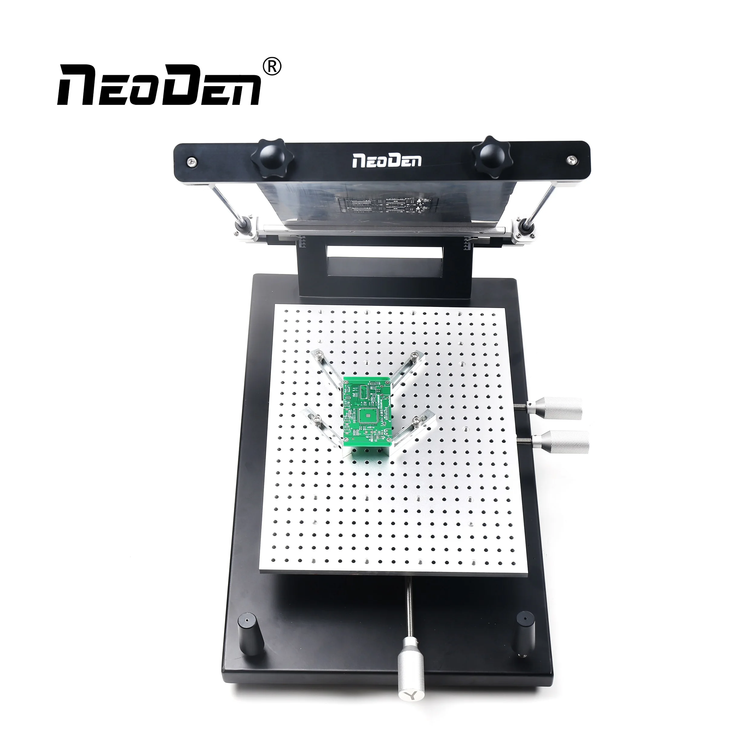 pick and place smt machine neoden4 with stencil printer FP2636 and soldering station