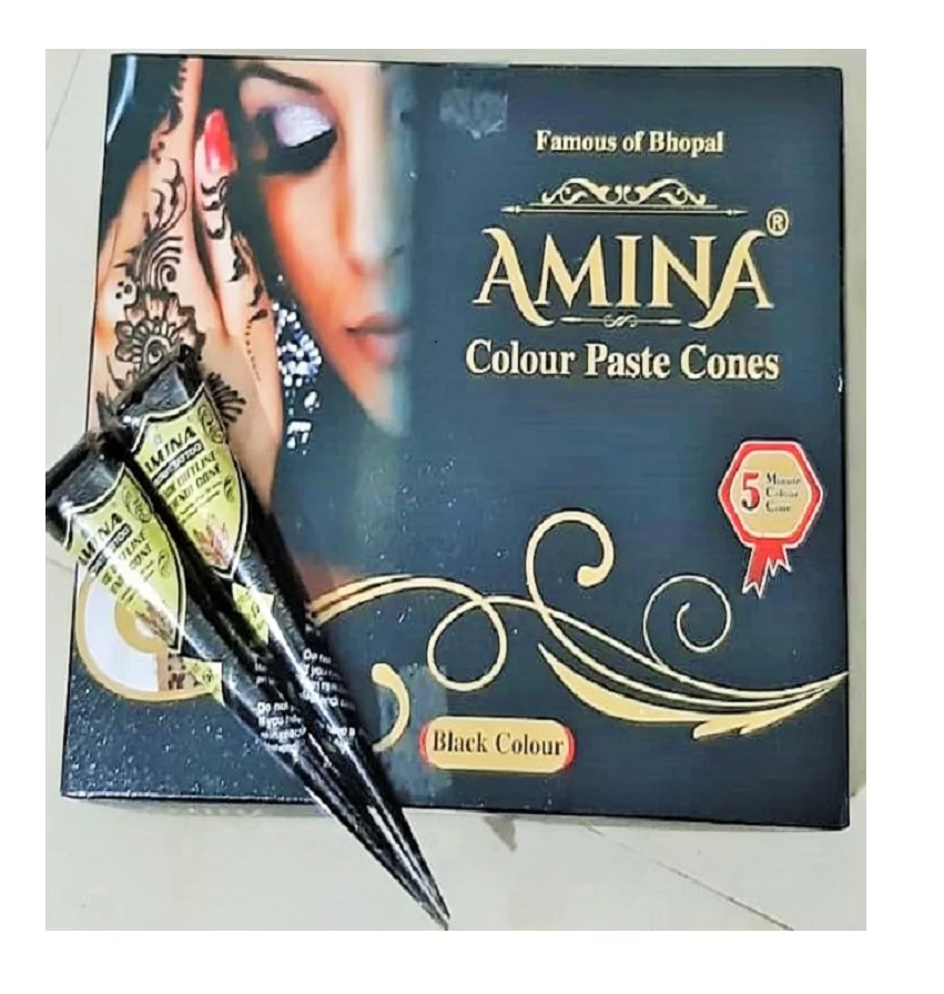 Quality product black henna cone temporary tattoo