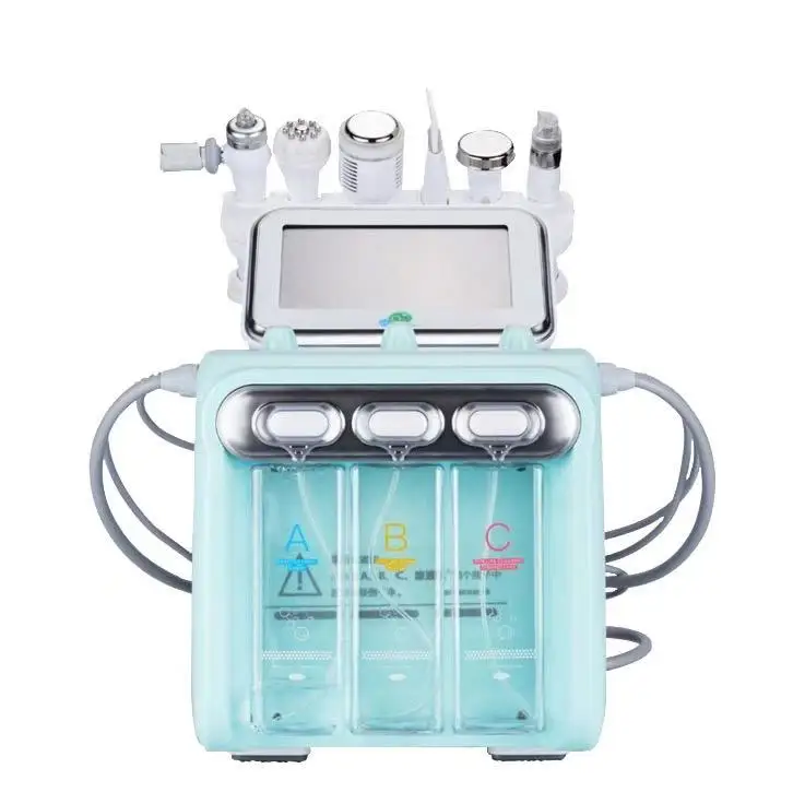 Dermaplaning Facial Oxygen Facial Machine Multi-Functional h2o2 beauty machine high frequency  multi-functional beauty equipment