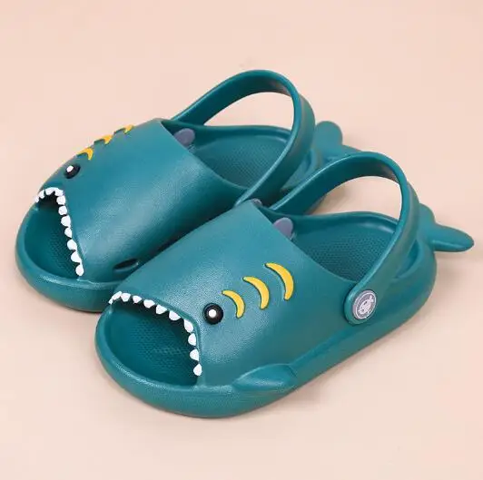 Модные детские новые симпатичные Тапочки детские сабо домашняя садовая обувь