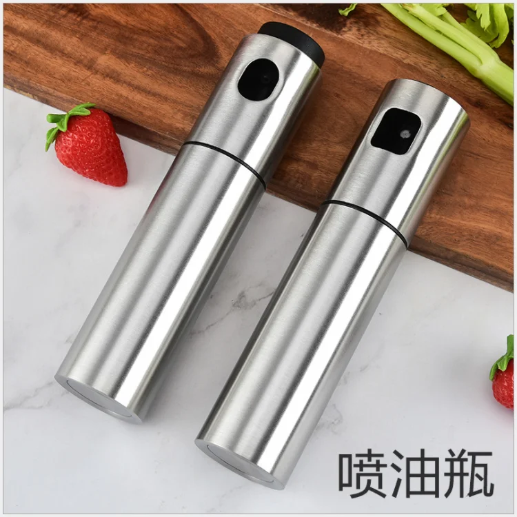 304 Stainless steel oil spray bottle for barbecue and cooking oil sprayer Dispenser vinegar bottle