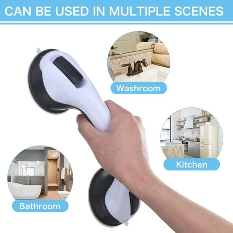 DROPSHIPPING Non Slip Portable Bathroom Balance Assist Handle Shower Grab Bar For Children Disability Aids