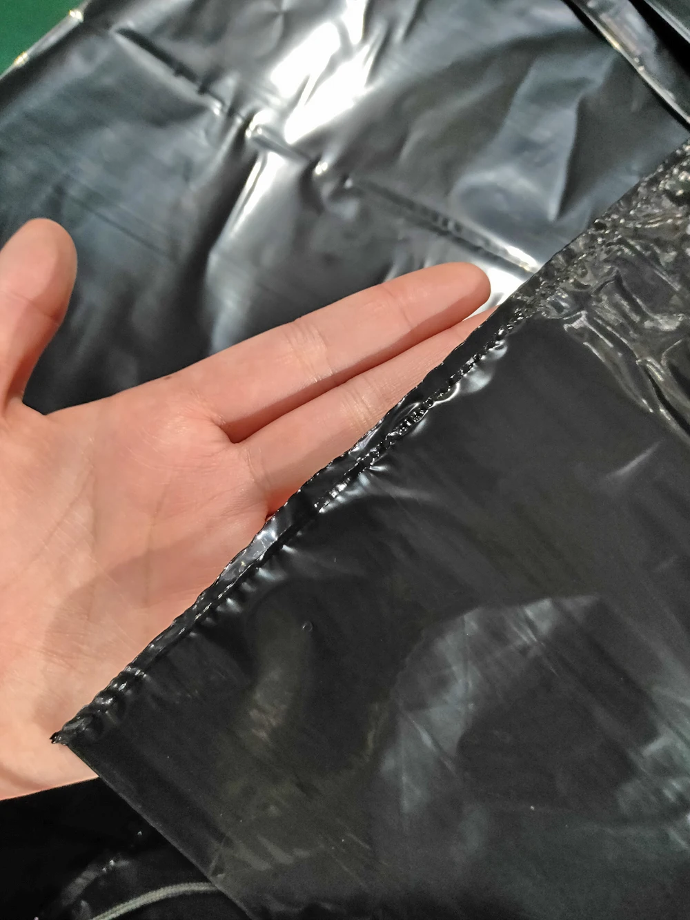 
High speed LDPE HDPE Poly Polyethylene Film Heat Cutting Side Sealing Plastic Bag Making Machine 