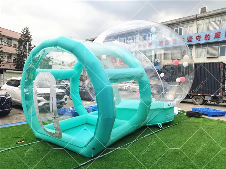 3m 4m Diameter Outdoor Clear Crystal Igloo Dome Tent Inflatable Bubble Tent Room Balloons House For Sale