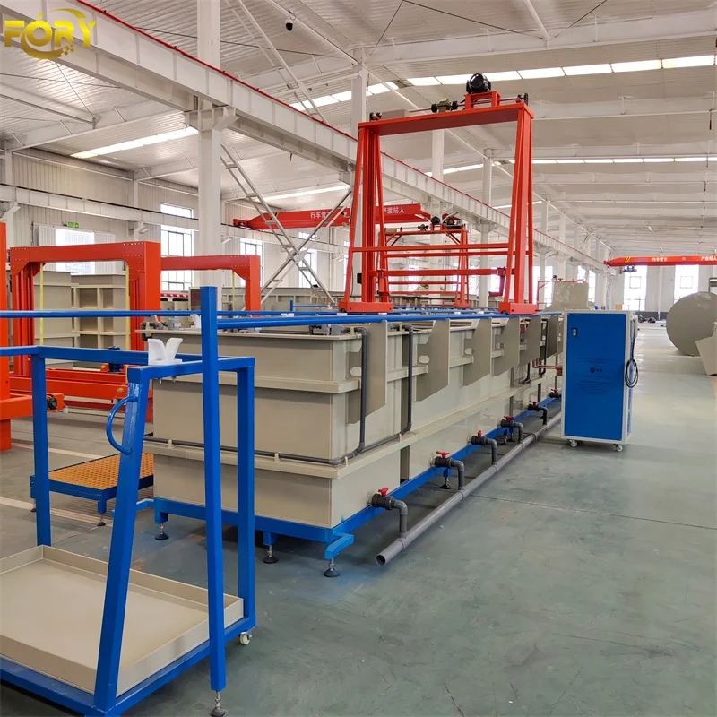 High Quality China Factory/zinc electroplating machinery/Hanging electroplating equipment