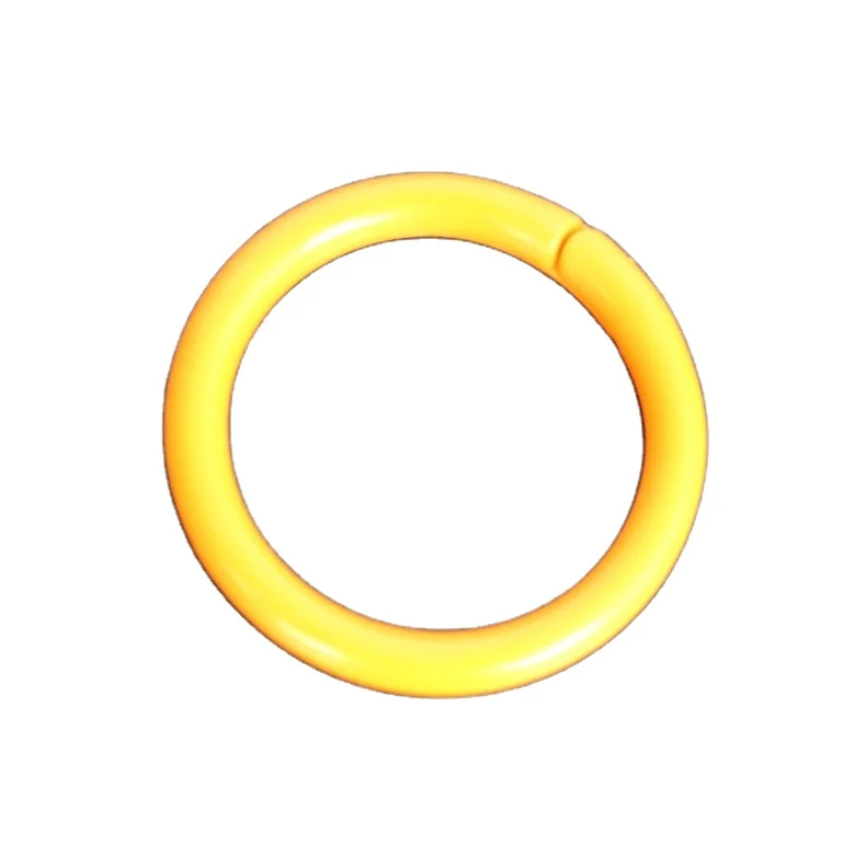 Double button loose leaf ring, environmentally friendly, colored open ring, card book ring, circular hand ledger