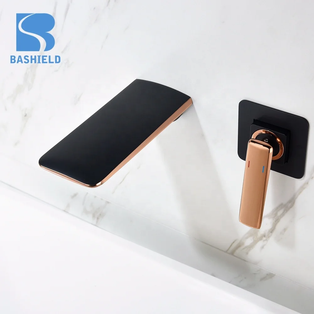 Wash Basin Brass Sink Double Hole Mixer Conceal Faucet Basin Faucet Height