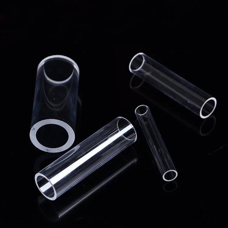 
High Quality Heat Resistant Fused Silica quartz tube 