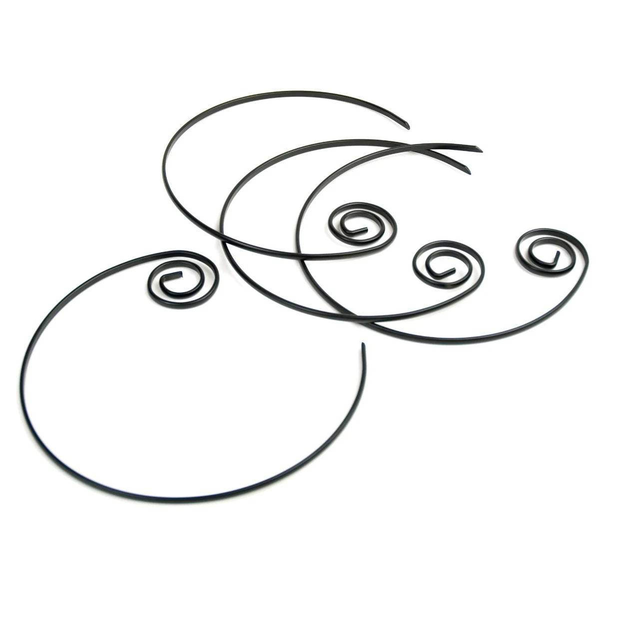 Non Stick Coating Circle BBQ Kabob Skewers