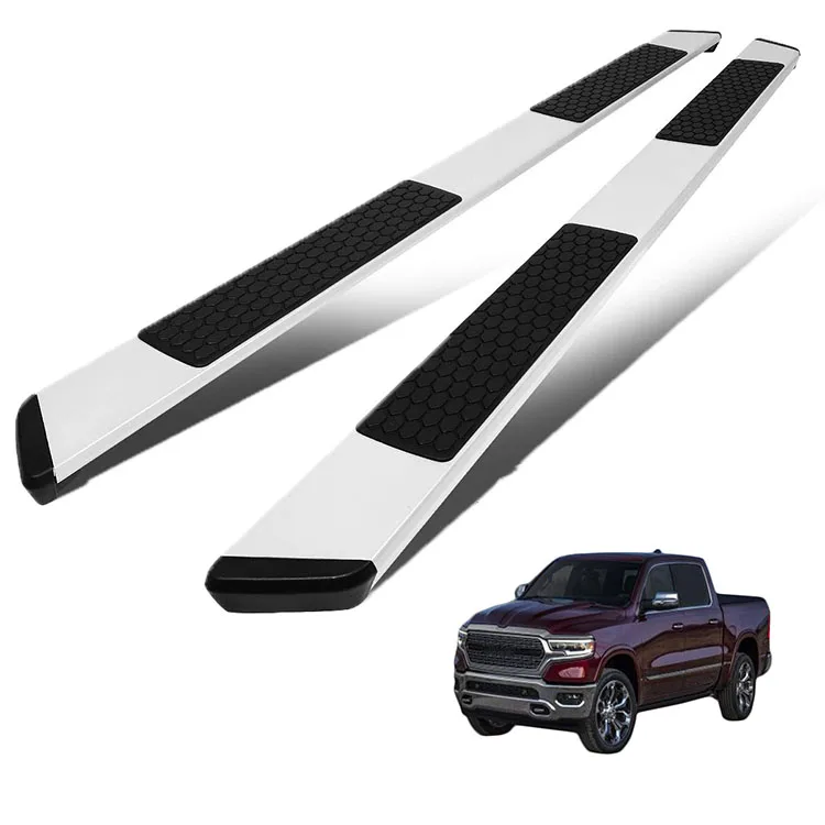 The manufacturer wholesales and sells stainless steel side step running plate  for Ram 1500 crew cab 2019-2022