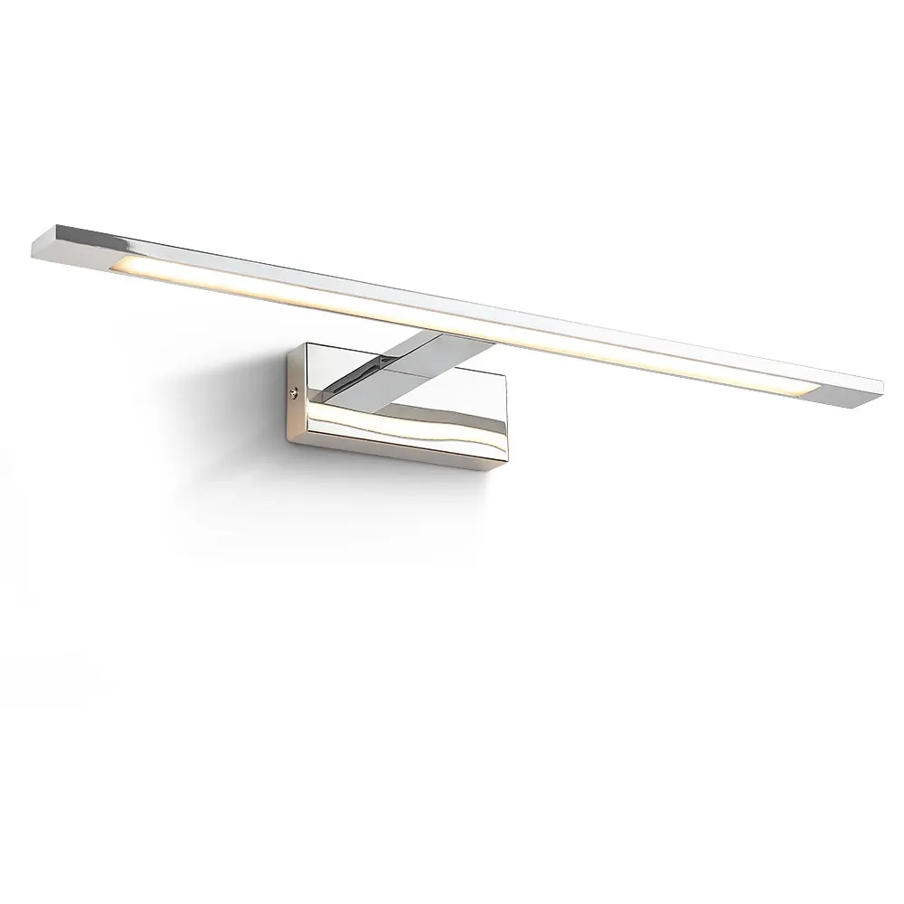 
Modern hotel wall lamp wall mounted vanity lights makeup lamps modern indoor wall lights chrome led vanity mirror light 