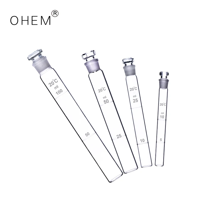 High Quality thin test tube 10ml High transparency Glass Colorimetric Tube